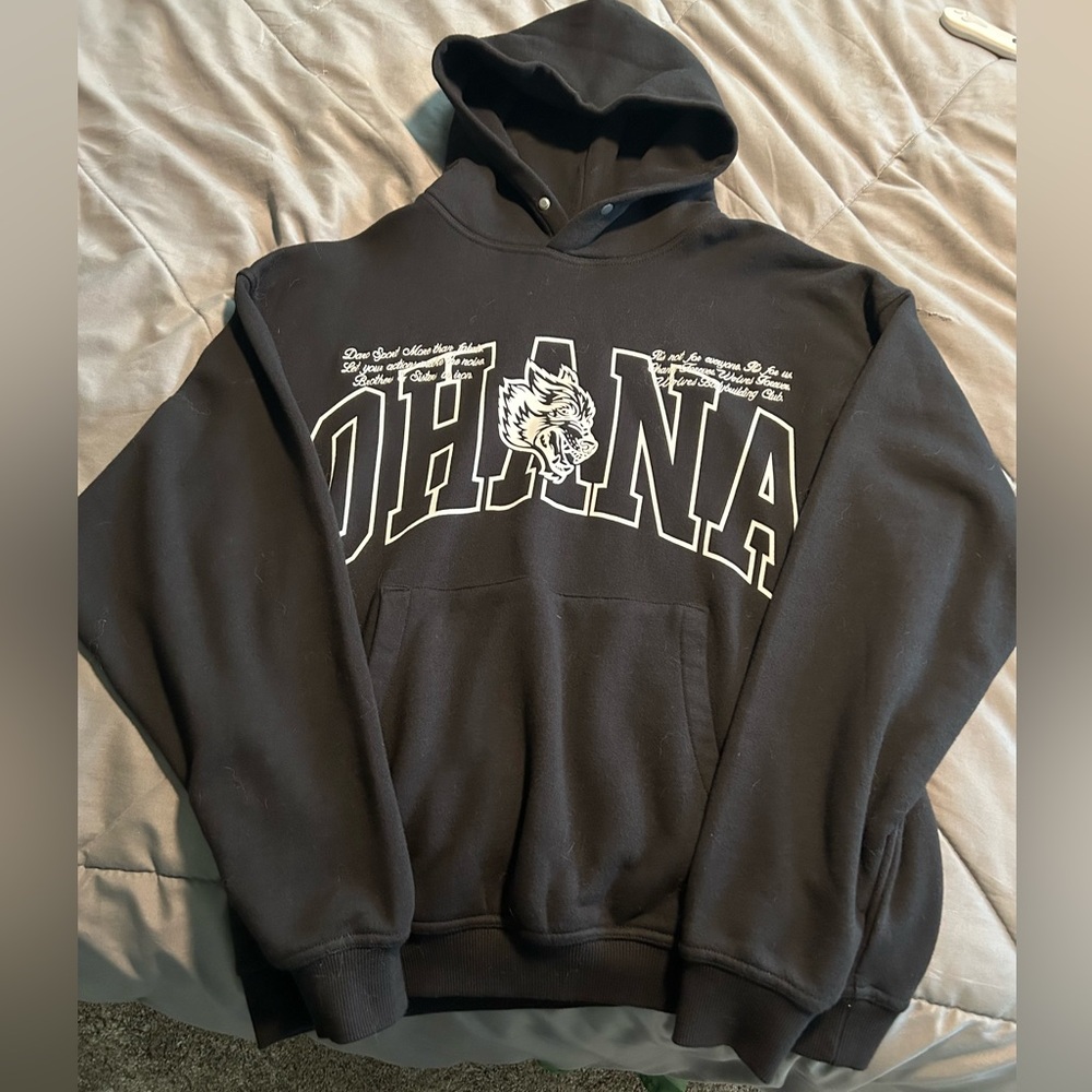 Ohana Forever V2 “Pierce” Hoodie in Black - S